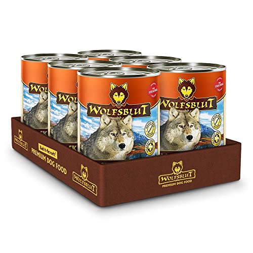 Wolfsblut - Alaska Salmon - 6 x 395 g - Lachs - Nassfutter - Hundefutter - Getreidefrei von Wolfsblut