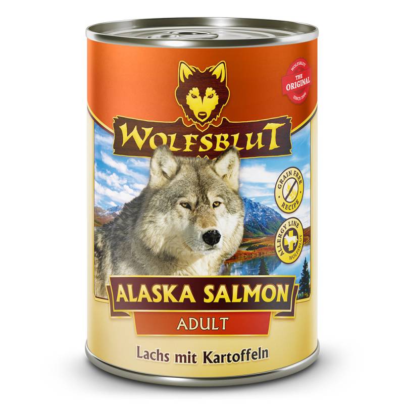 Wolfsblut | Alaska Salmon | Adult | 24 x 395 g von Wolfsblut