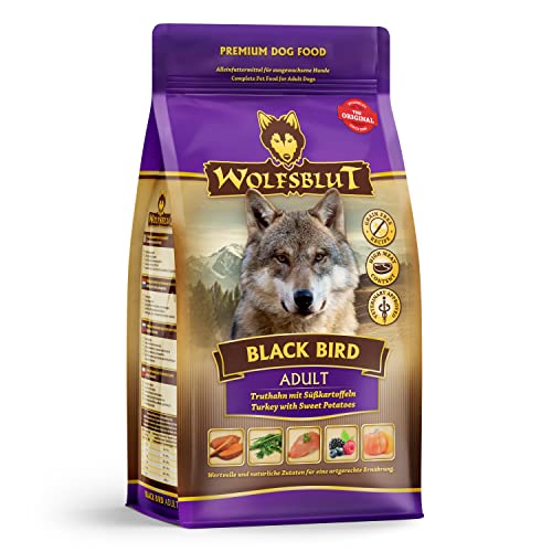 Wolfsblut - Black Bird Adult - 500 g - Truthahn - Trockenfutter - Hundefutter - Getreidefrei von Wolfsblut