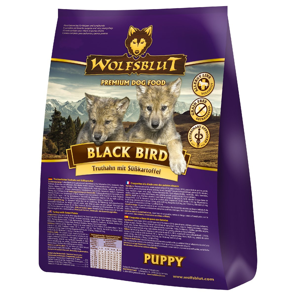 Wolfsblut Black Bird Puppy 2kg von Wolfsblut