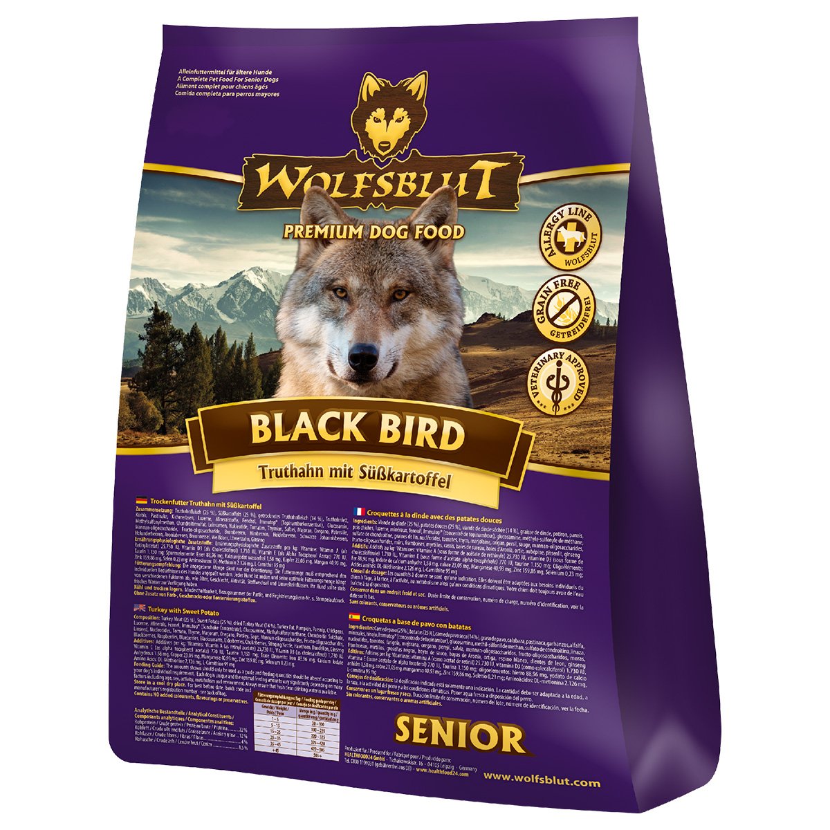 Wolfsblut Black Bird Senior 2kg von Wolfsblut