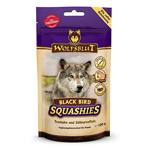 Wolfsblut Black Bird Squashies 100 g (8 Stück) von Wolfsblut