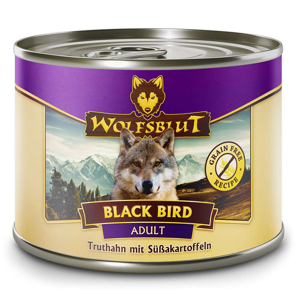 Wolfsblut | Black Bird | Adult | 24 x 200 g von Wolfsblut