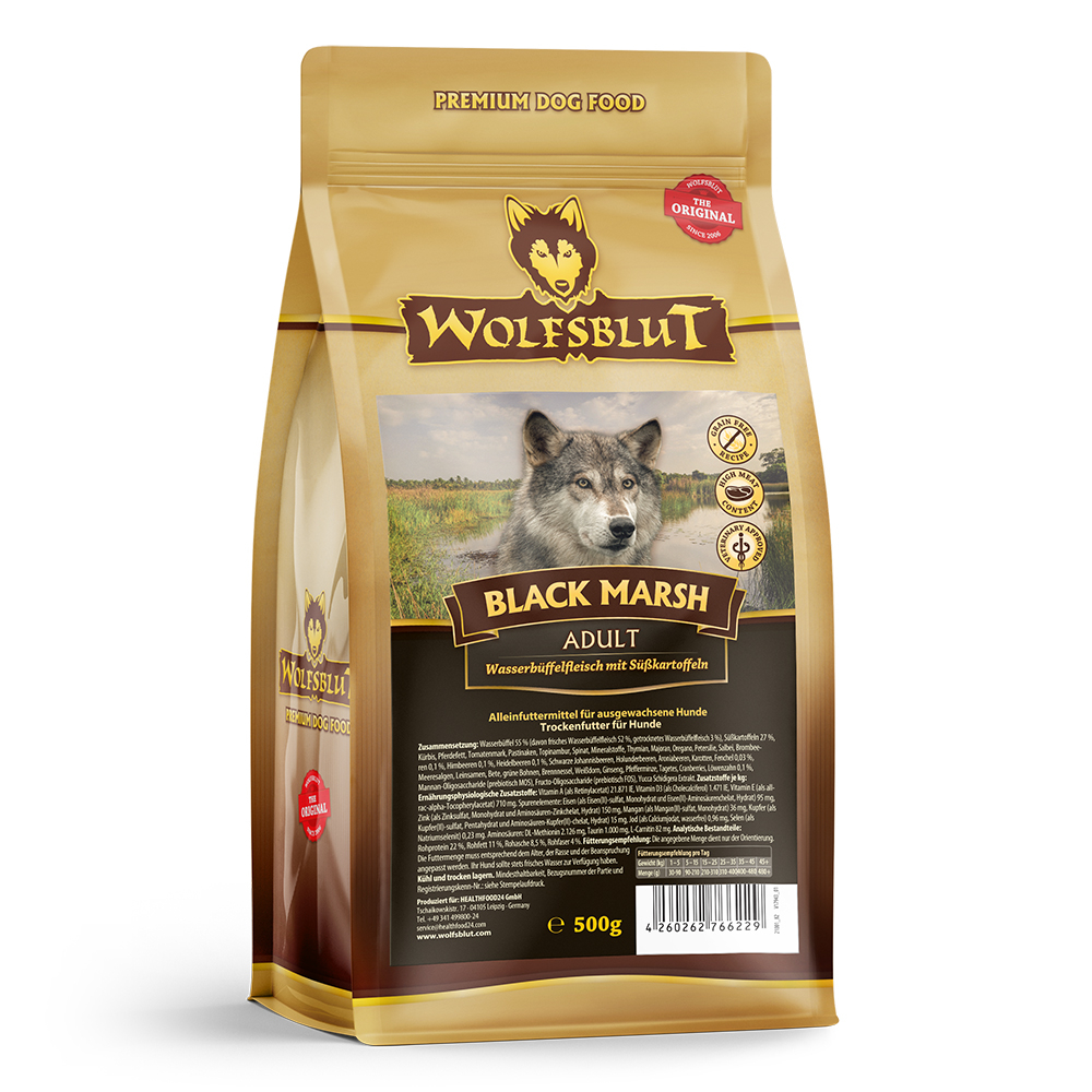 Wolfsblut | Black Marsh | Adult | 4 x 500 g von Wolfsblut