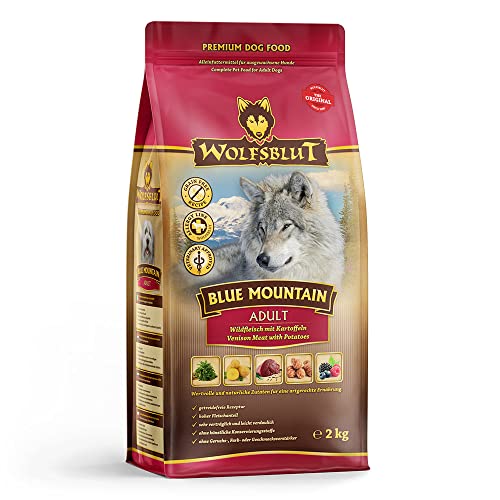 Wolfsblut - Blue Mountain - 2 kg - Wildfleisch - Trockenfutter - Hundefutter - Getreidefrei von Wolfsblut