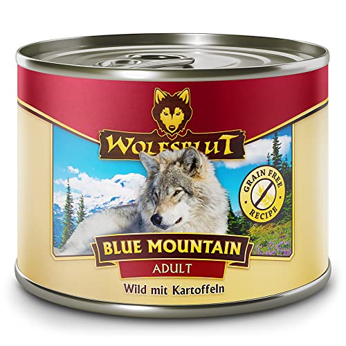 Wolfsblut Blue Mountain Hundefutter für Erwachsene, 200 g, 6 Stück von Wolfsblut