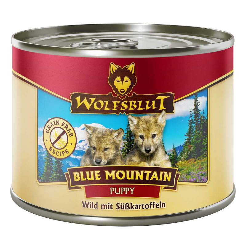 Wolfsblut Blue Mountain Puppy 12x200g von Wolfsblut