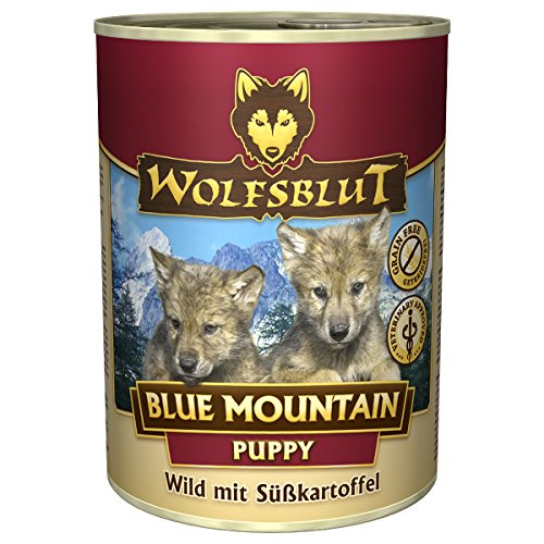 Wolfsblut Blue Mountain Puppy 395 g, 6 Stück von Wolfsblut