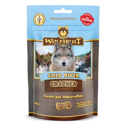 Wolfsblut Cold River Cracker, 70 g, 7 Stück von Wolfsblut