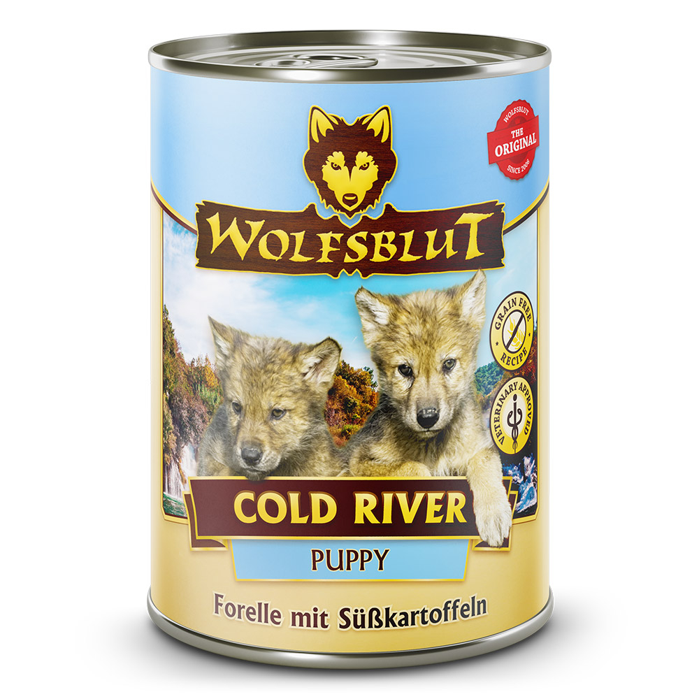 Wolfsblut | Cold River | Puppy | 24 x 395 g von Wolfsblut