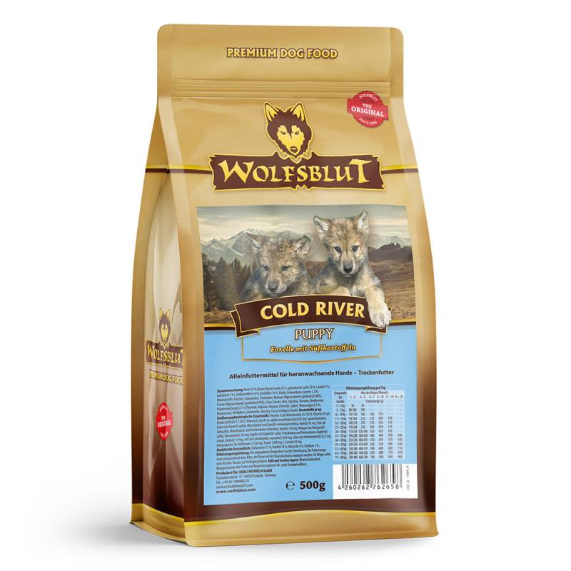 Wolfsblut | Cold River | Puppy | 4 x 500 g von Wolfsblut