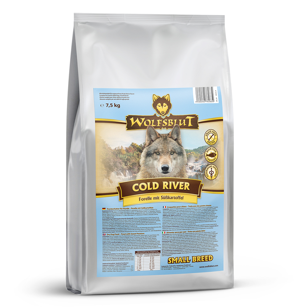 Wolfsblut | Cold River | Small Breed | 2 x 7,5 kg von Wolfsblut