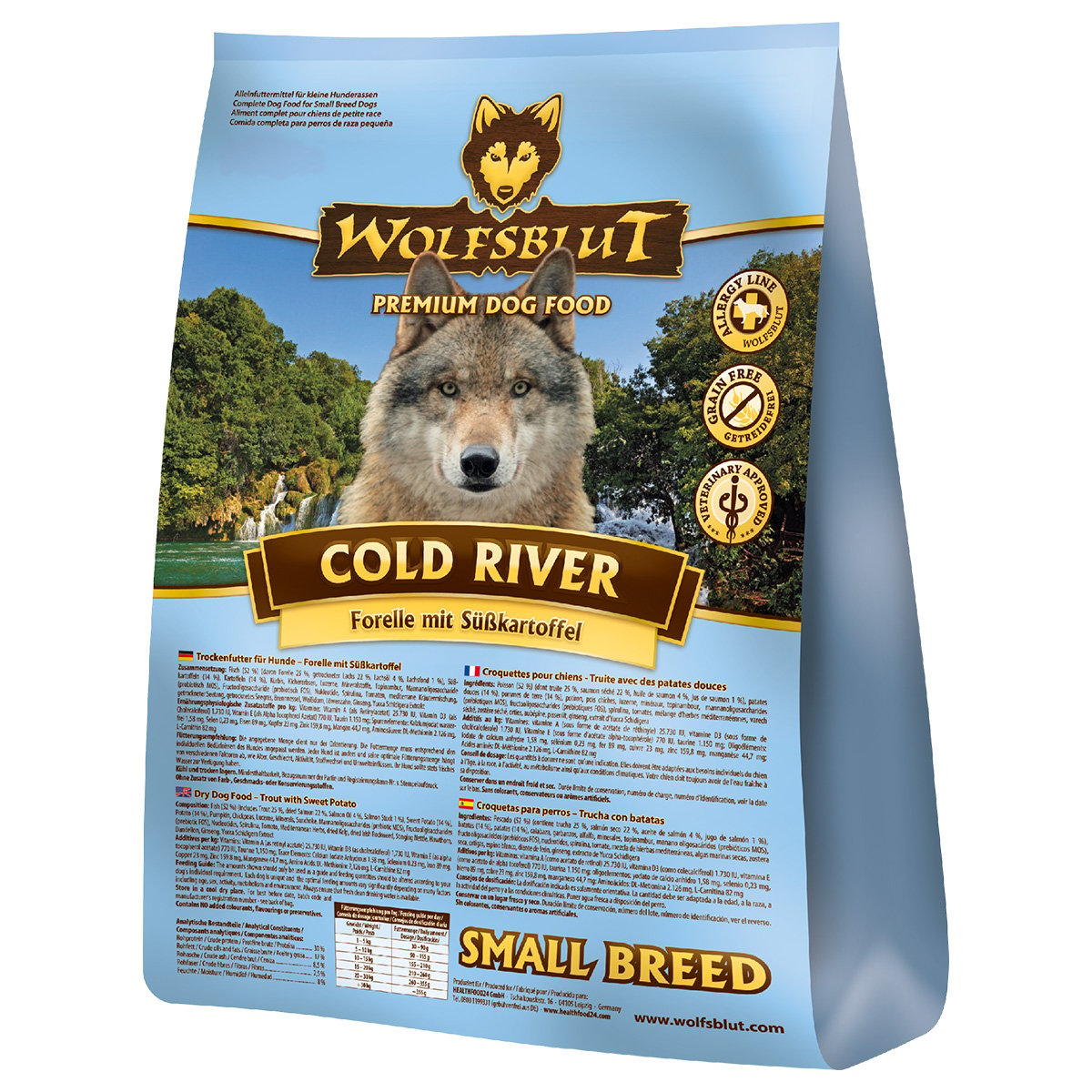 Wolfsblut Cold River Small Breed 2kg von Wolfsblut