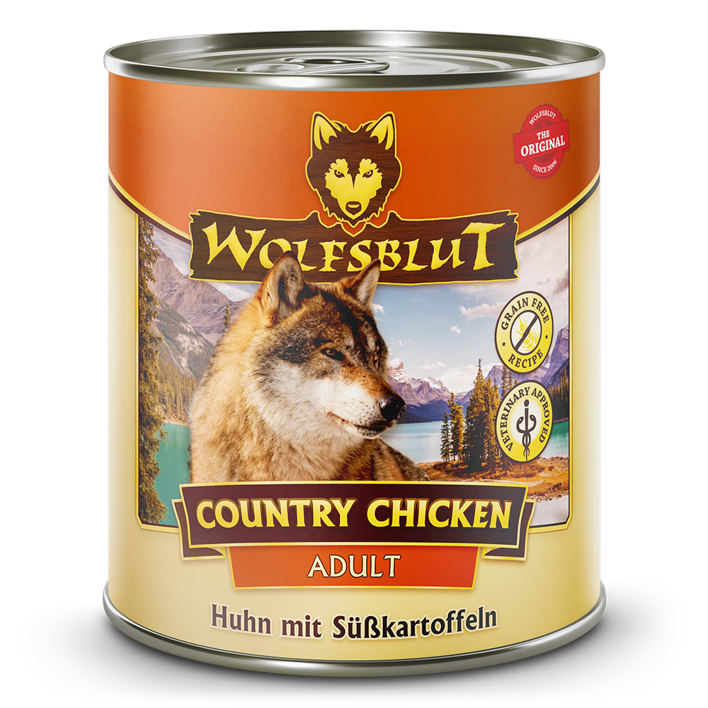 Wolfsblut | Country Chicken | Adult | 30 x 800 g von Wolfsblut