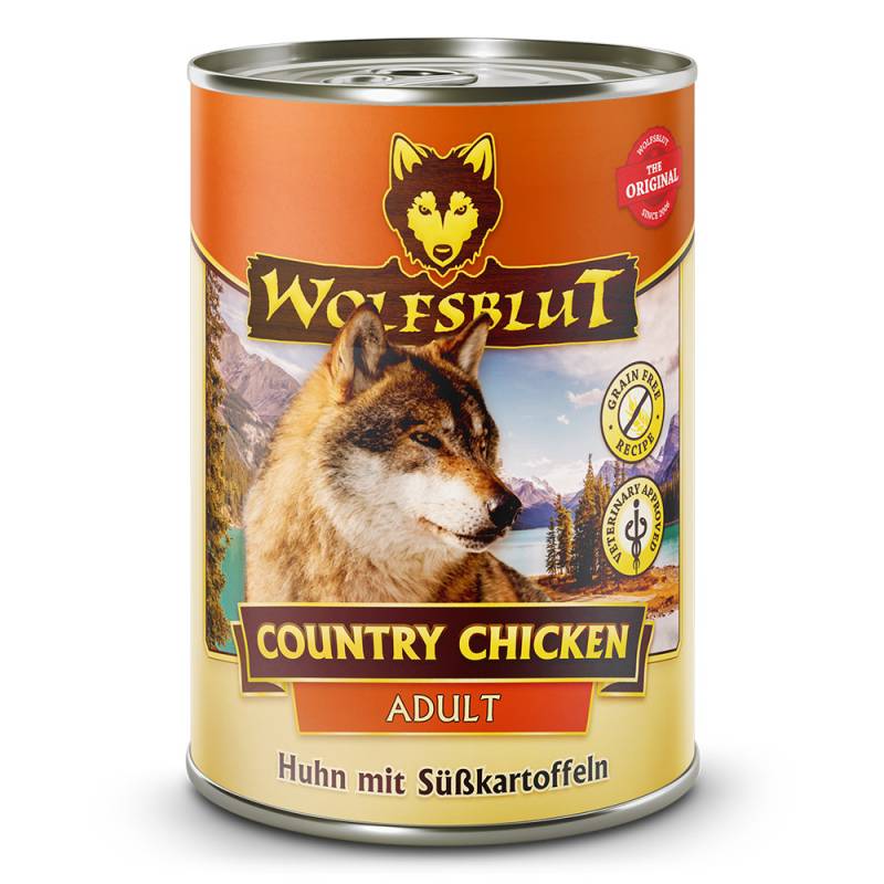 Wolfsblut | Country Chicken | Adult | 36 x 395 g von Wolfsblut