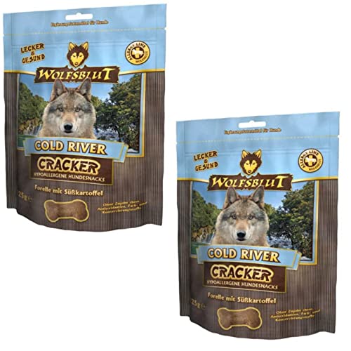 Wolfsblut Cracker Cold River mit Fisch für Hunde - Doppelpack - 2 x 225g von Wolfsblut