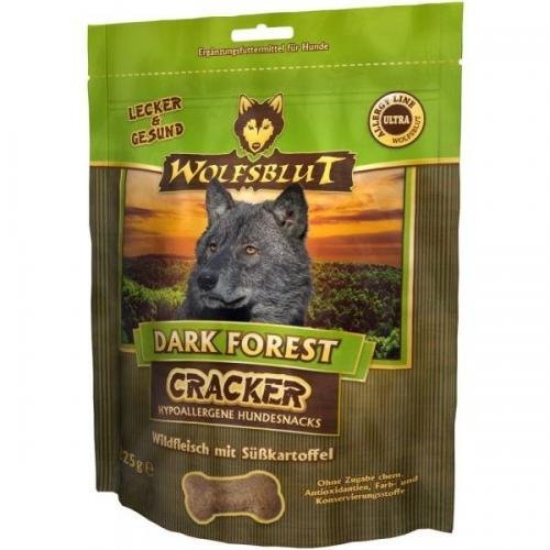 Wolfsblut Cracker Dark Forest 225g, Leckerli, Kauknochen von Wolfsblut