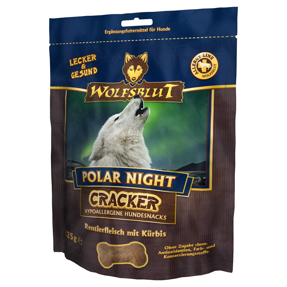 Wolfsblut Cracker Polar Night Rentier 225g von Wolfsblut