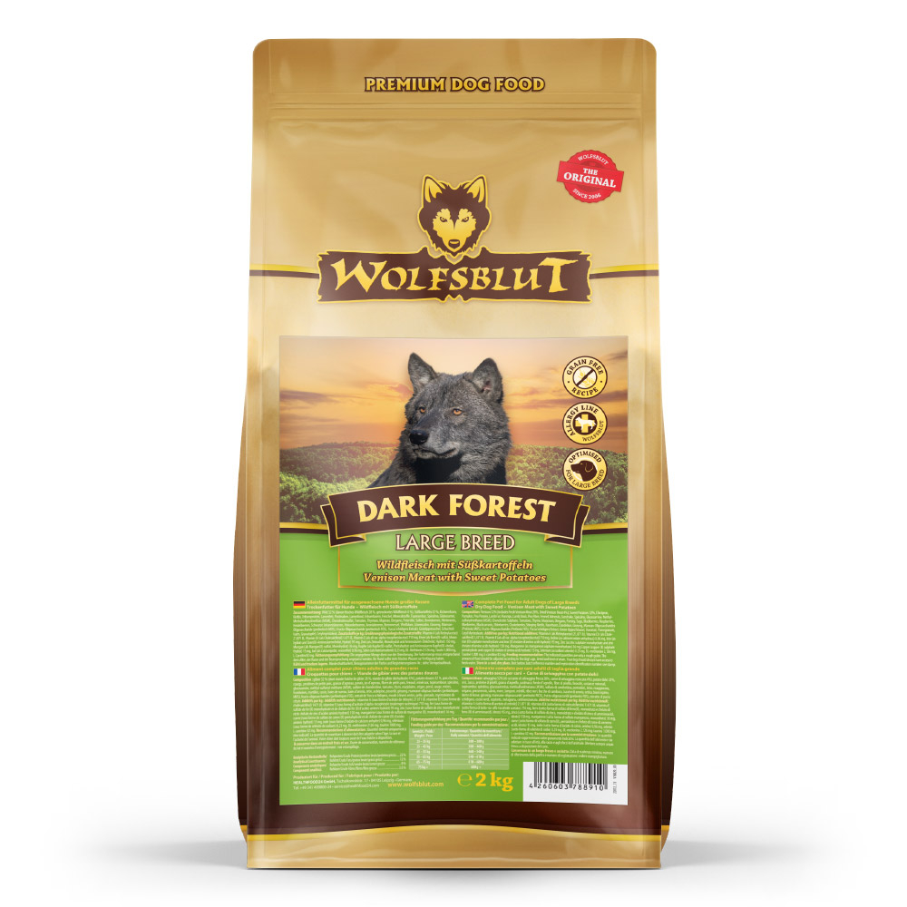 Wolfsblut | Dark Forest | Large Breed | 3 x 2 kg von Wolfsblut