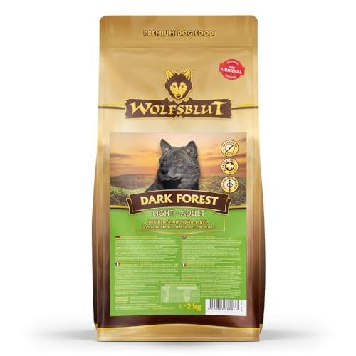 Wolfsblut Dark Forest Light Trockenfutter mit Jagdfleisch und Süßkartoffeln - Light von Wolfsblut