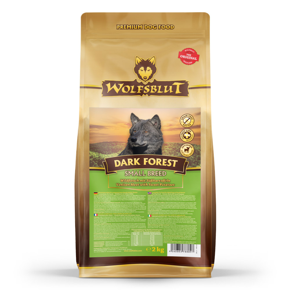 Wolfsblut | Dark Forest | Small Breed | 3 x 2 kg von Wolfsblut