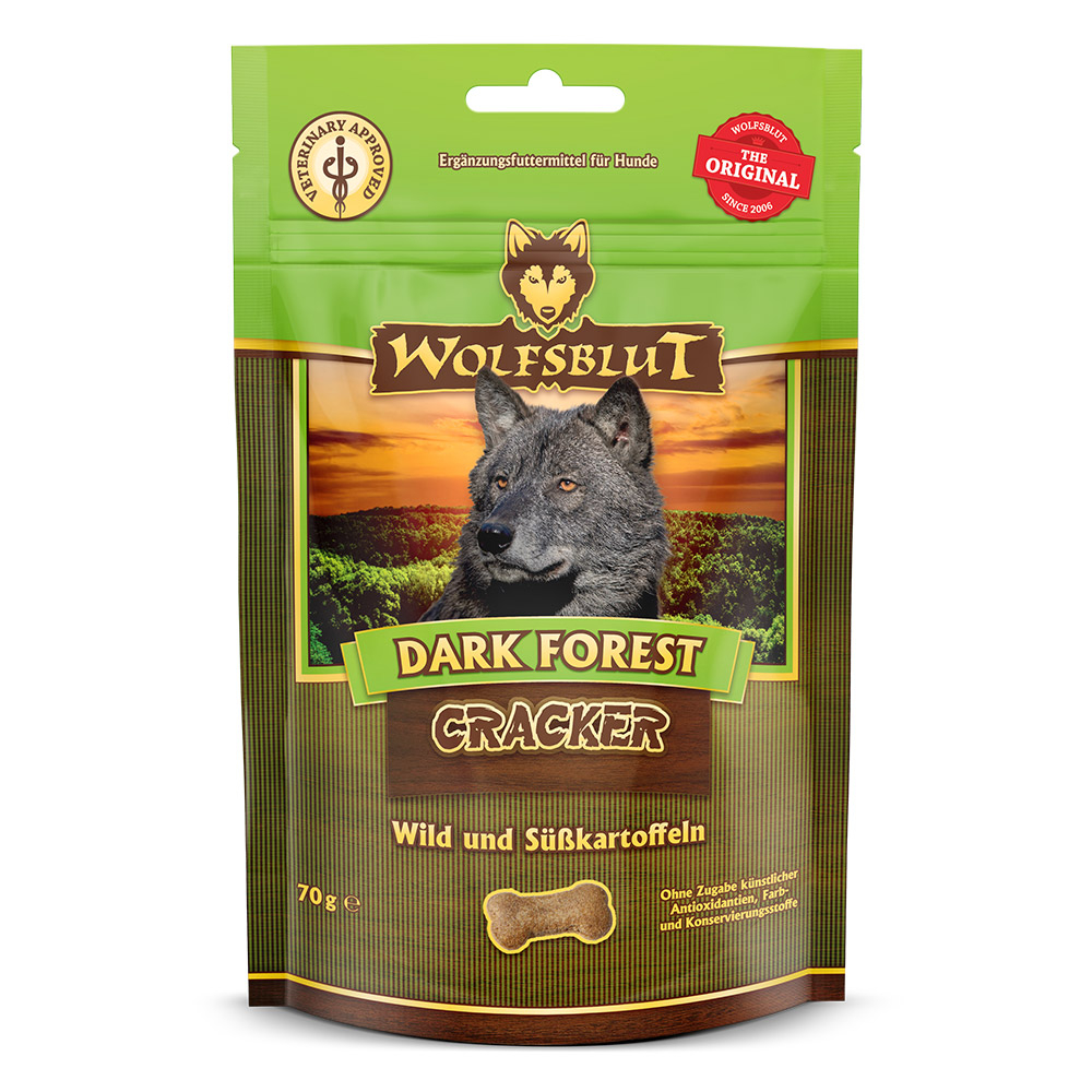 Wolfsblut | Dark Forest | Cracker | 7 x 70 g von Wolfsblut