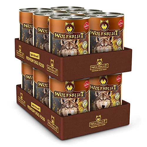 Wolfsblut - Deep Glade - 12 x 395 g - Rothirsch - Nassfutter - Hundefutter - Getreidefrei von Wolfsblut