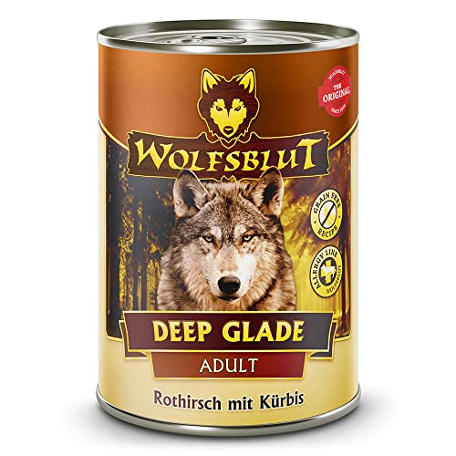 Wolfsblut - Deep Glade - 6 x 395 g - Rothirsch mit Kürbis - Nassfutter - Getreidefrei von Wolfsblut
