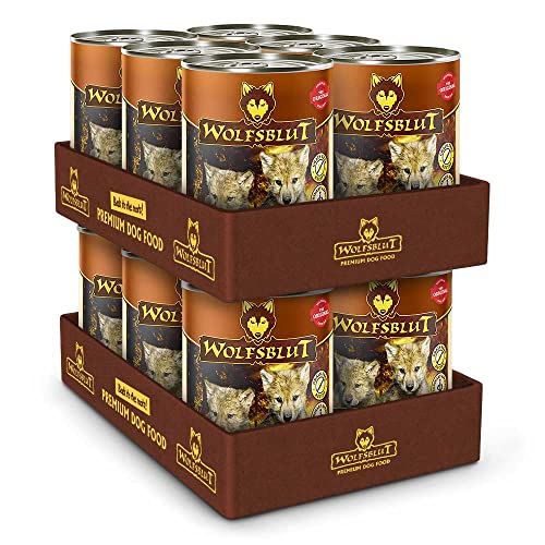 Wolfsblut - Deep Glade Puppy - 12 x 395 g - Rothirsch und Wasserbüffel - Nassfutter - Hundefutter - Getreidefrei Wolfsblut - Deep Glade Puppy - 12 x 395 g - Rothirsch und Wasserbüffel - Nassfutter - Hundefutter - Getreidefrei von Wolfsblut