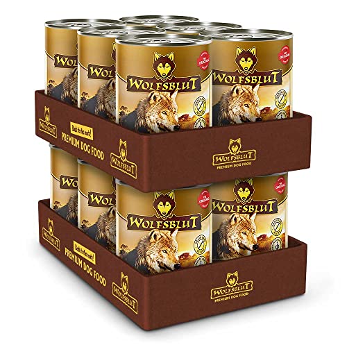 Wolfsblut - Down Under - 12 x 395 g - Black Angus Beef - Nassfutter - Hundefutter - Getreidefrei Wolfsblut - Down Under - 12 x 395 g - Black Angus Beef - Nassfutter - Hundefutter - Getreidefrei von Wolfsblut