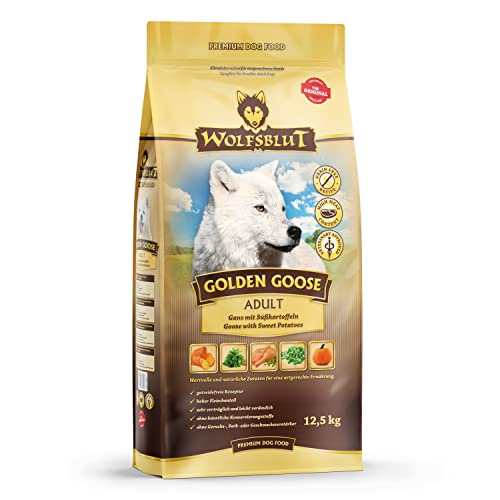 Wolfsblut - Golden Goose - 12,5 kg - Gans - Trockenfutter - Hundefutter - Getreidefrei von Wolfsblut