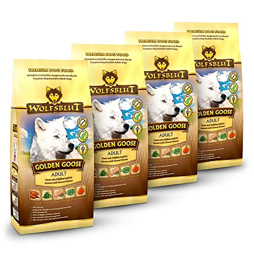 Wolfsblut - Golden Goose - 4 x 2 kg - Gans - Trockenfutter - Hundefutter - Getreidefrei von Wolfsblut