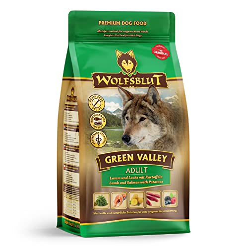 Wolfsblut - Green Valley - 500 g - Lamm und Lachs - Trockenfutter - Hundefutter - Getreidefrei von Wolfsblut