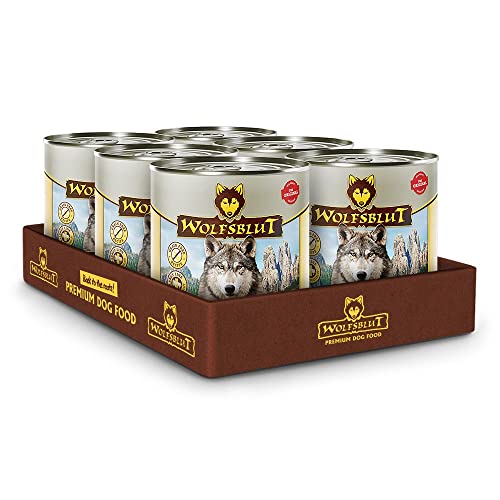 Wolfsblut - Grey Peak - 6 x 800 g - Ziege - Nassfutter - Hundefutter - Getreidefrei von Wolfsblut