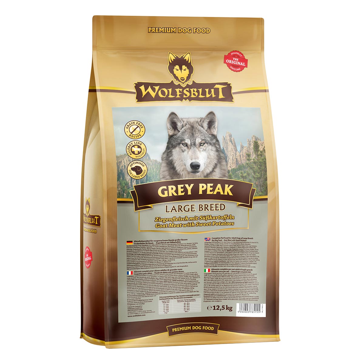 Wolfsblut Grey Peak Large Breed 12,5kg von Wolfsblut