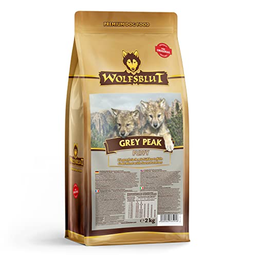 Wolfsblut - Grey Peak Puppy - 2 kg - Ziege - Trockenfutter - Hundefutter - Getreidefrei von Wolfsblut