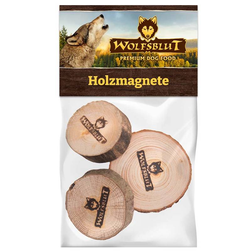 Wolfsblut | Holzmagnete | 1 von Wolfsblut