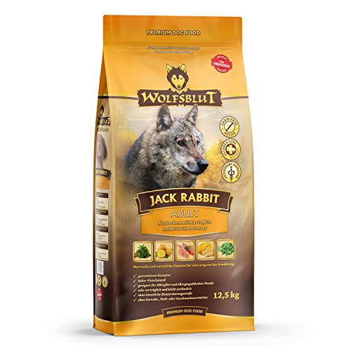 Wolfsblut - Jack Rabbit - 12,5 kg - Kaninchen - Trockenfutter - Hundefutter - Getreidefrei von Wolfsblut