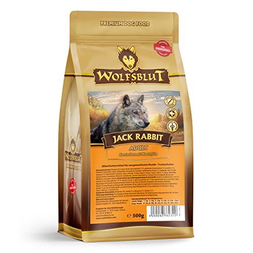 Wolfsblut - Jack Rabbit - 500 g - Kaninchen - Trockenfutter - Hundefutter - Getreidefrei von Wolfsblut