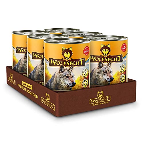 Wolfsblut - Jack Rabbit - 6 x 395 g - Kaninchen - Nassfutter - Hundefutter - Getreidefrei von Wolfsblut