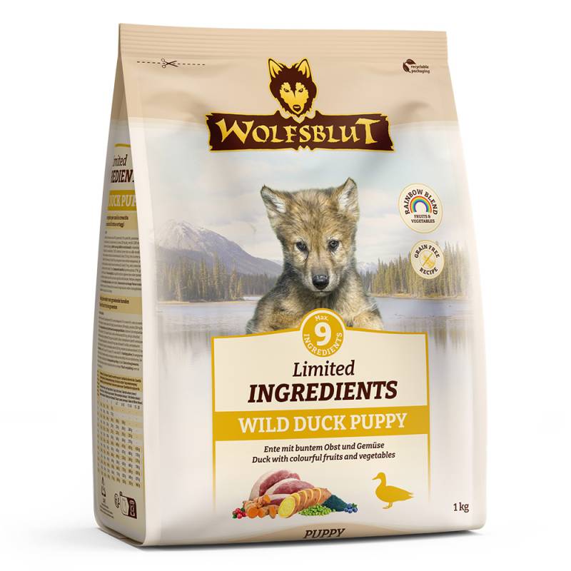 Wolfsblut | Wild Duck | Limited Ingredients Puppy | 5 x 1 kg von Wolfsblut