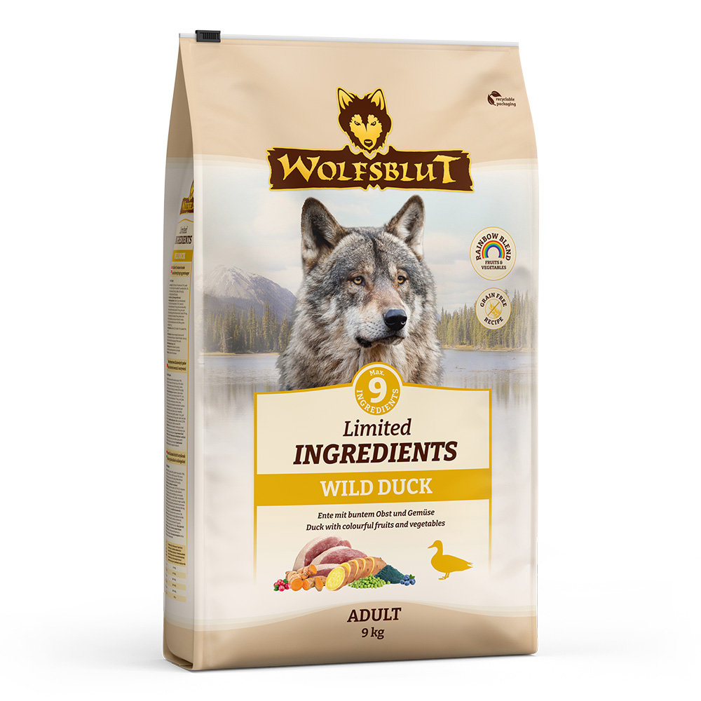 Wolfsblut | Wild Duck | Limited Ingredients Adult | 2 x 9 kg von Wolfsblut