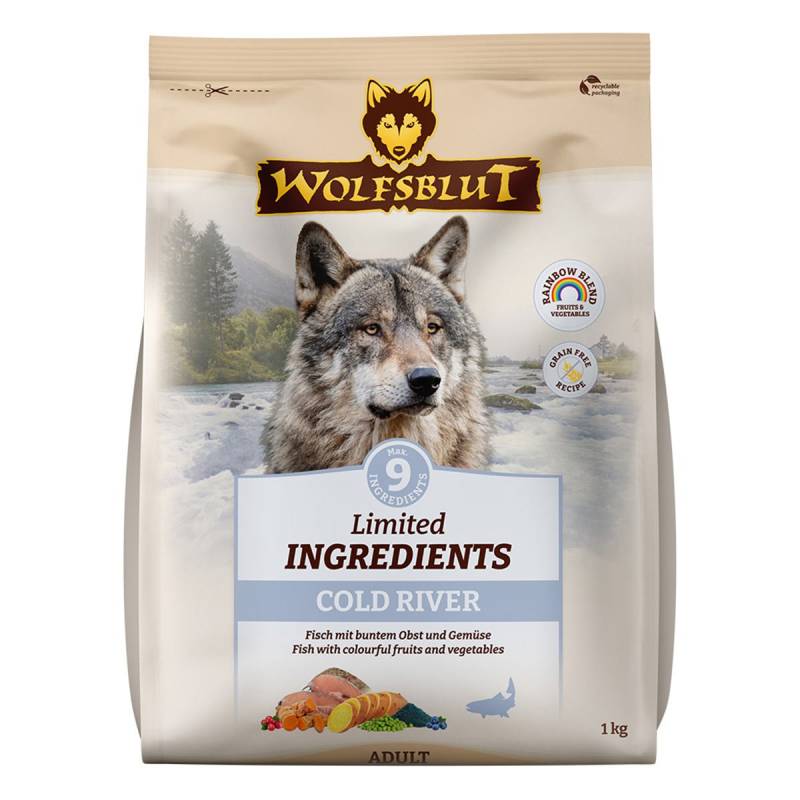 Wolfsblut Limited Ingredients Cold River Adult 1kg von Wolfsblut