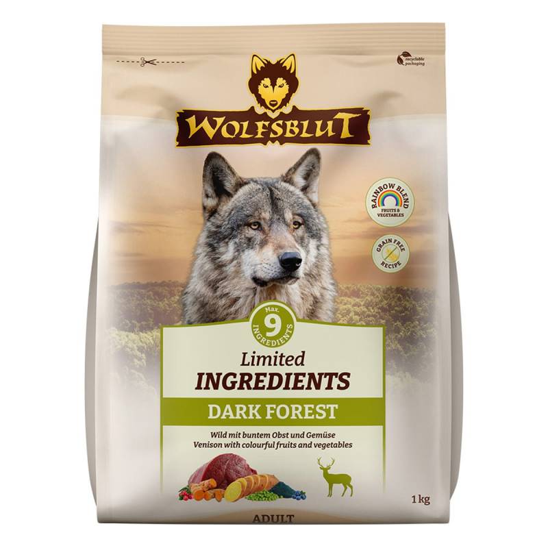 Wolfsblut Limited Ingredients Dark Forest Adult 1kg von Wolfsblut