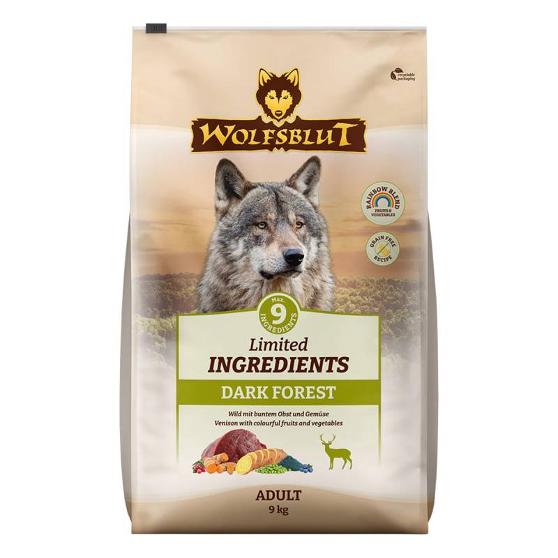 Wolfsblut Limited Ingredients Dark Forest Adult 9kg von Wolfsblut