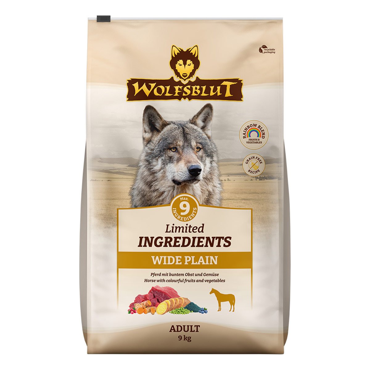 Wolfsblut Limited Ingredients Wide Plain Adult 9kg von Wolfsblut