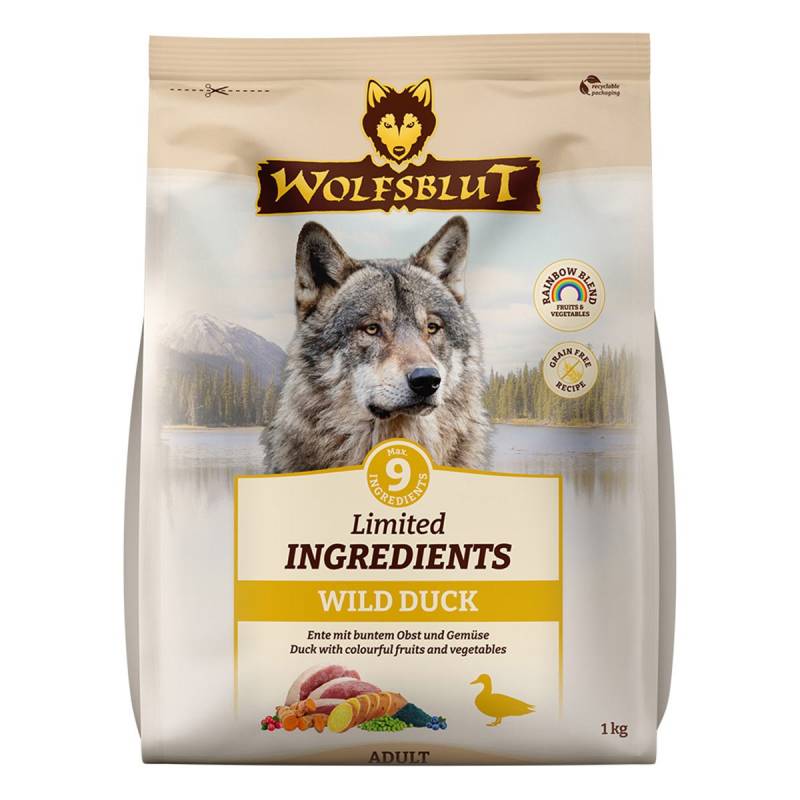 Wolfsblut Limited Ingredients Wild Duck Adult 1kg von Wolfsblut