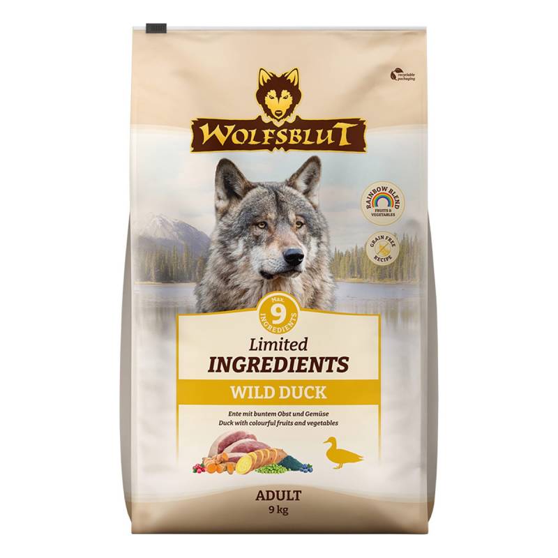 Wolfsblut Limited Ingredients Wild Duck Adult 9kg von Wolfsblut