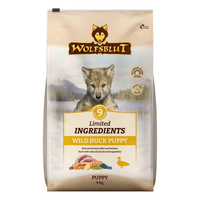 Wolfsblut Limited Ingredients Wild Duck Puppy 9kg von Wolfsblut