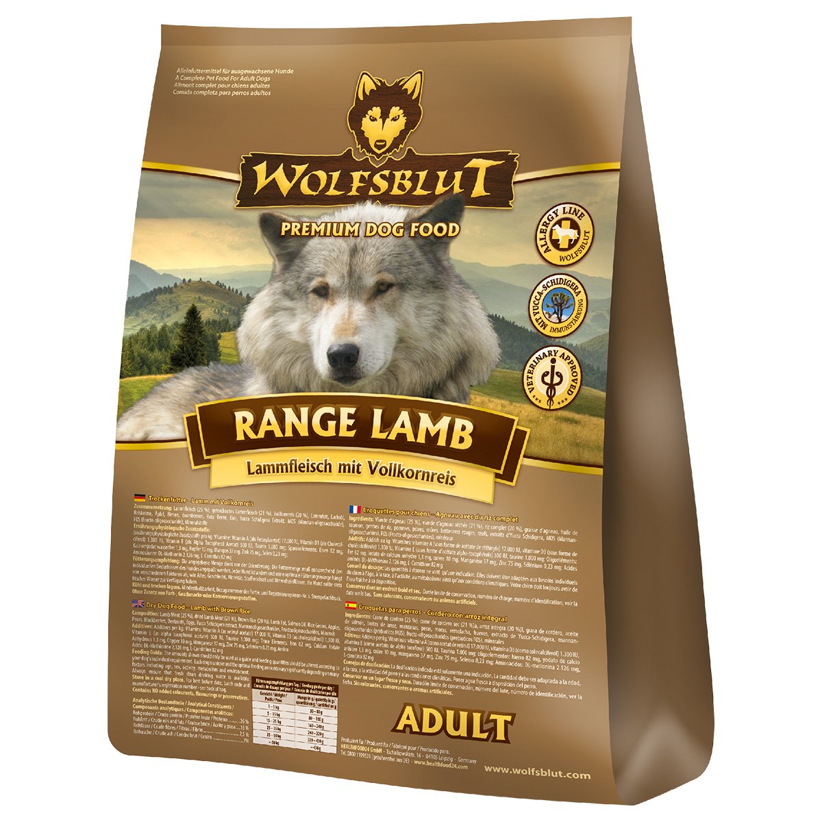 Wolfsblut Range Lamb Adult 2kg von Wolfsblut